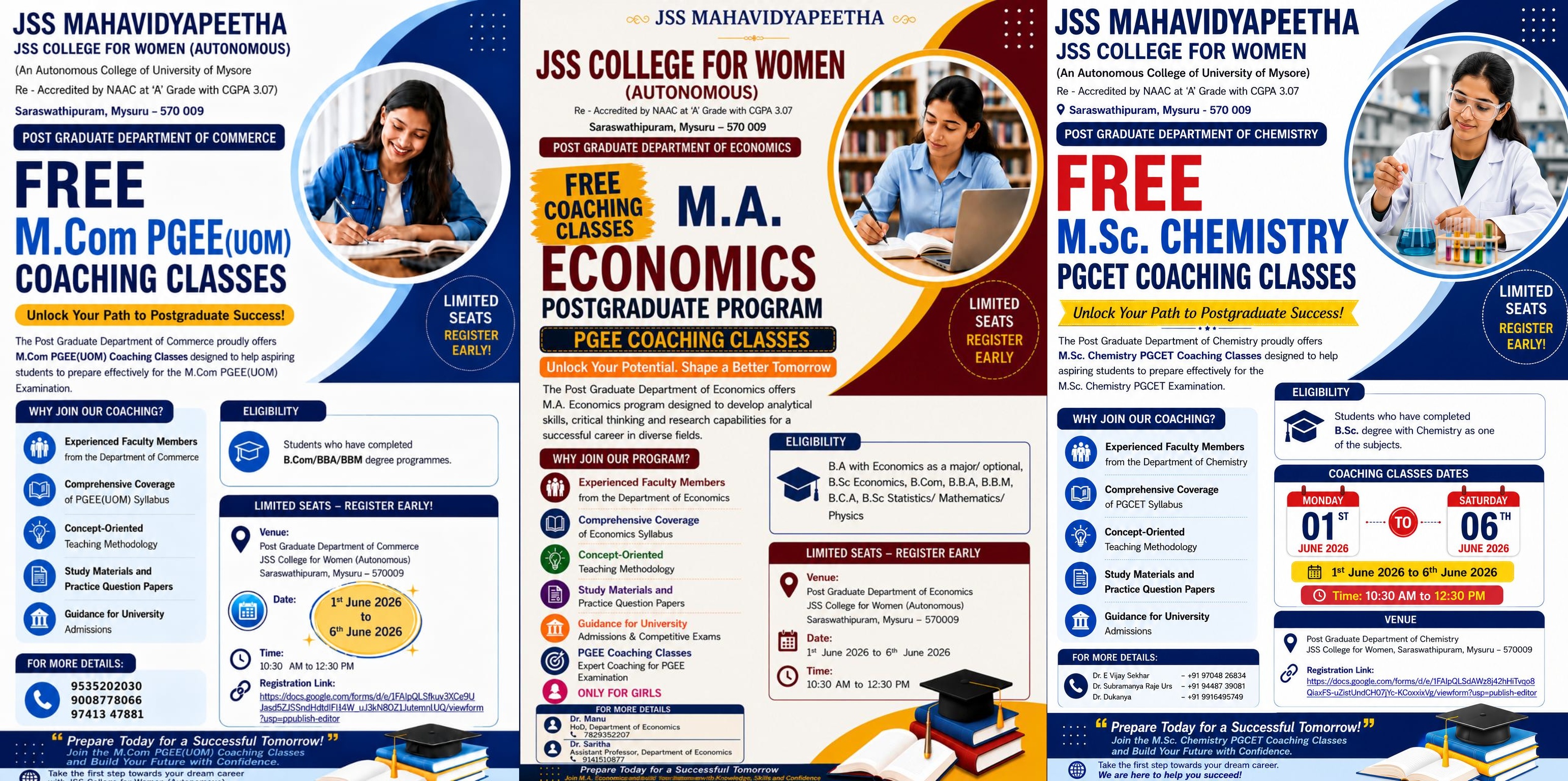 JSS College for Women Admission